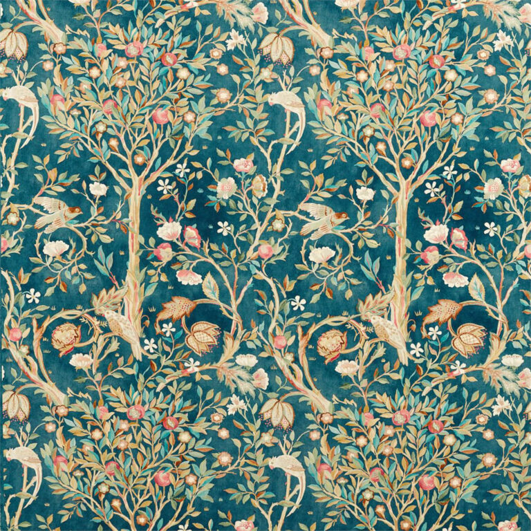 Ткань Morris & Co — Melsetter — Indigo — 226601