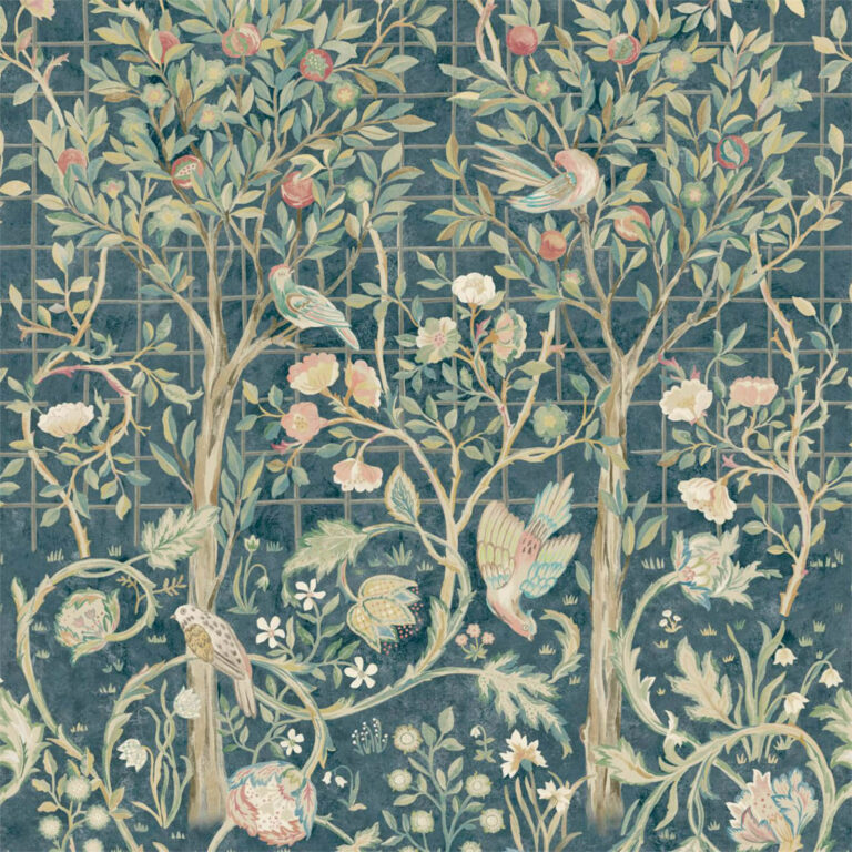 Обои Morris & Co — Melsetter — Indigo Rose — 216706