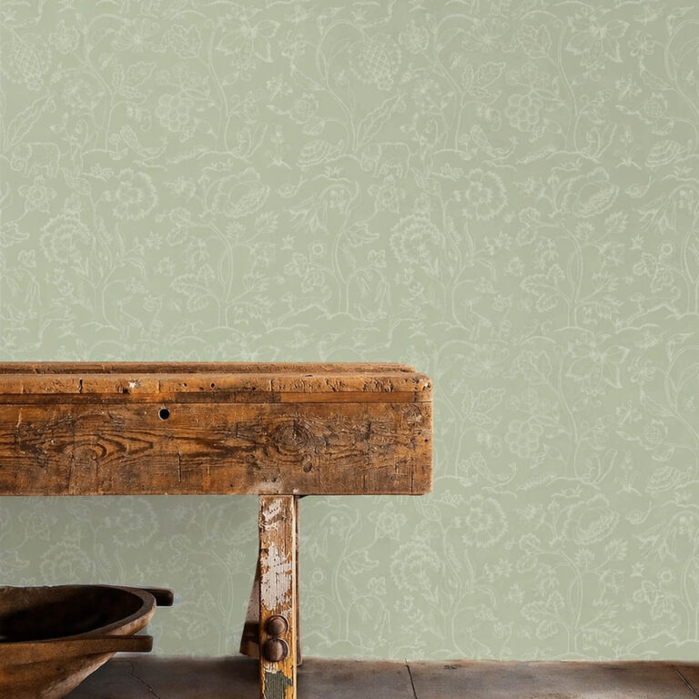 Обои Morris & Co — Middlemore — Sage Grey — 216694