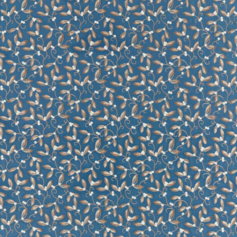 Ткань Morris & Co — Mistletoe Embroidery — May Blue — 236818