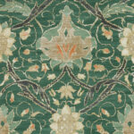 Обои Morris & Co — Montreal — Forest/Teal — 216432