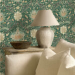 Обои Morris & Co — Montreal — Forest/Teal — 216432