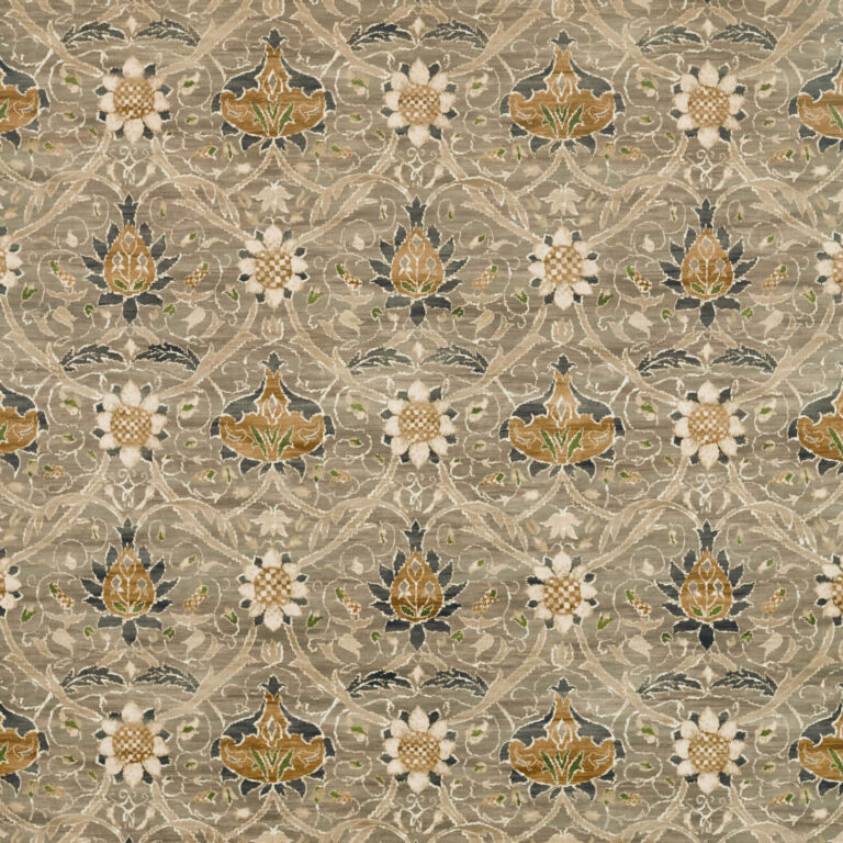 Ткань Morris & Co — Montreal Velvet — Grey/Charcoal — 226390