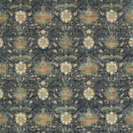 Ткань Morris & Co — Montreal Velvet — Indigo/Slate — 226389