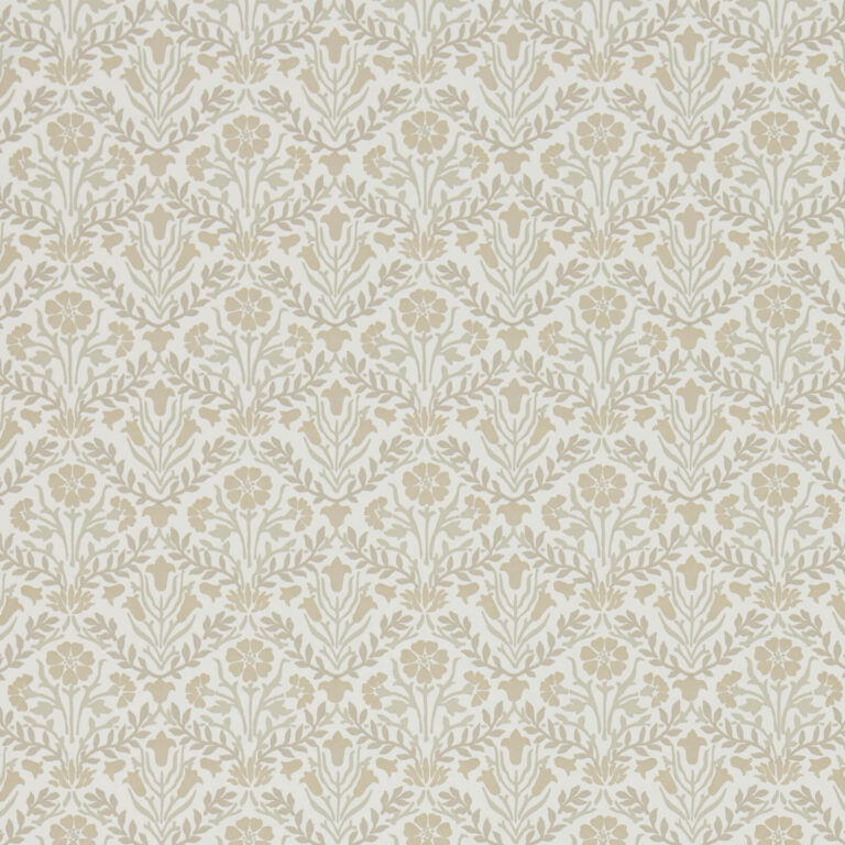 Обои Morris & Co — Morris Bellflowers — Linen/Cream — 216437