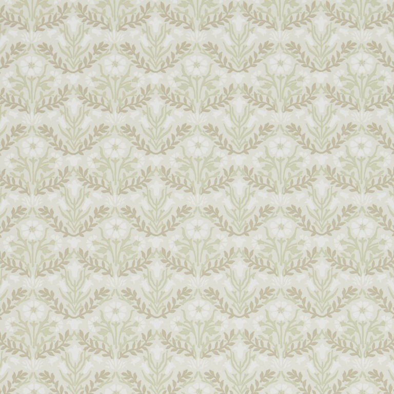 Обои Morris & Co — Morris Bellflowers — Manilla/Olive — 216434
