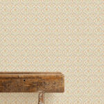 Обои Morris & Co — Morris Bellflowers — Saffron/Olive — 216438