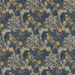 Ткань Morris & Co — Seaweed — Ink/Woad — 224470