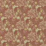 Обои Morris & Co — Seaweed — Red/Gold — 214712