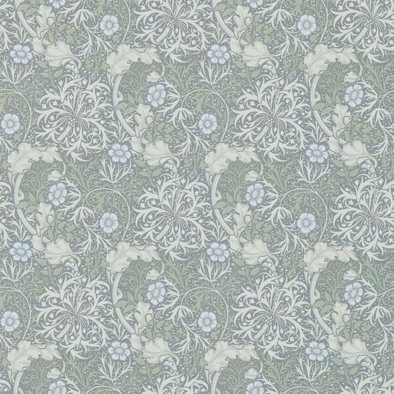 Обои Morris & Co — Seaweed — Silver/Ecru — 214715