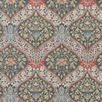 Обои Morris & Co — Norbury — Brick/Teal — 217593
