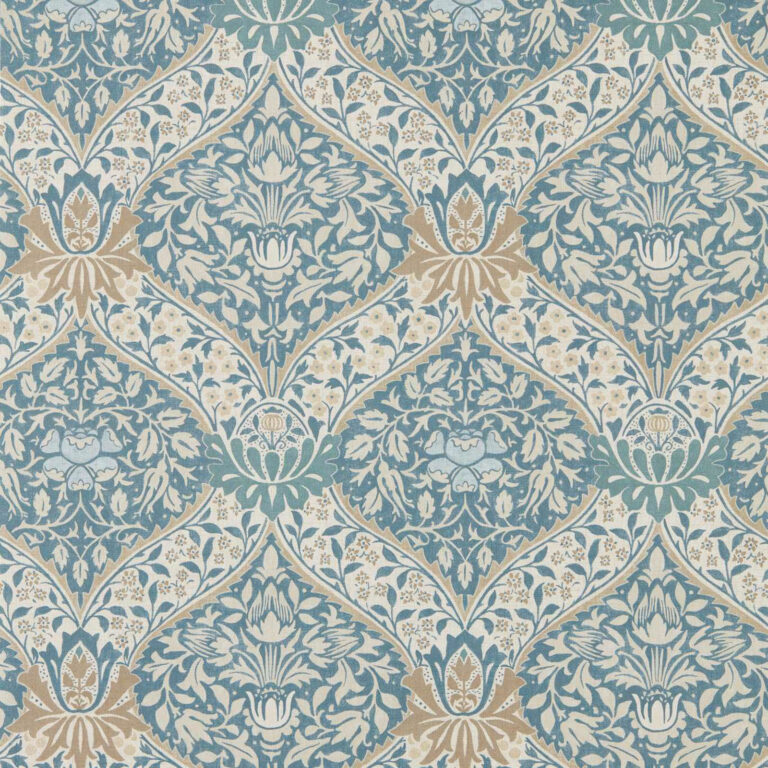 Обои Morris & Co — Norbury — Woad/Linen — 217592