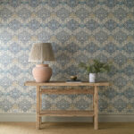 Обои Morris & Co — Norbury — Woad/Linen — 217592