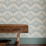 Обои Morris & Co — Norbury — Woad/Linen — 217592