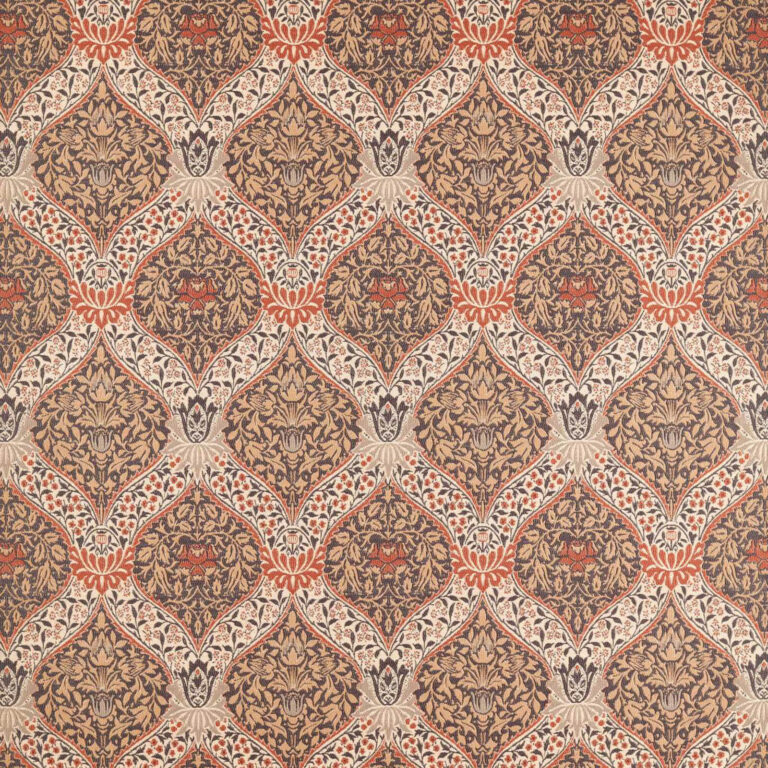 Ткань Morris & Co — Norbury Weave — Tobacco/Russet — 237653