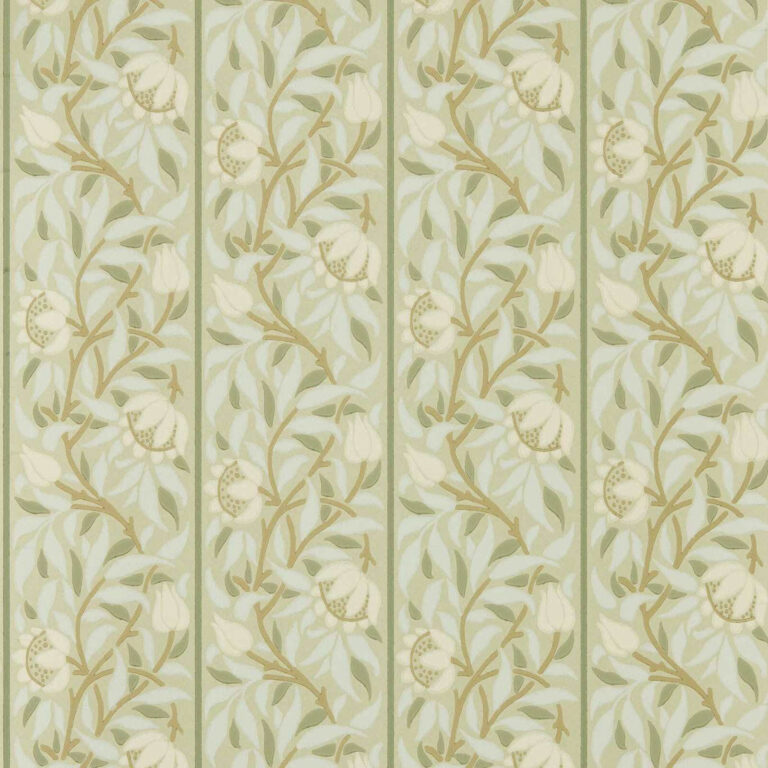 Обои Morris & Co — Peony Trellis — Sage — 217570