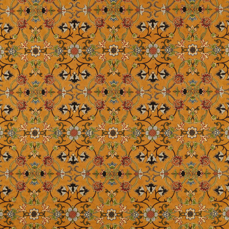 Ткань Morris & Co — Persian Scroll Embroidery — Ochre — 237658