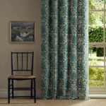 Ткань Morris & Co — Persian Tulip Embroidery — Evergreen — 237680