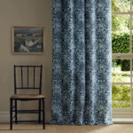 Ткань Morris & Co — Persian Tulip Embroidery — Indigo — 237681