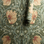 Обои Morris & Co — Pimpernel — Bayleaf/Manilla — 210388