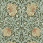 Обои Morris & Co — Pimpernel — Bayleaf/Manilla — 210388