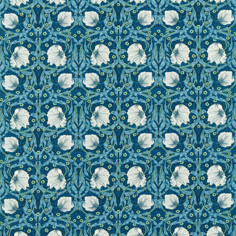Ткань Morris & Co — Pimpernel — Midnight/Opal — 227212