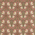 Ткань Morris & Co — Pimpernel — Red/Thyme — 224493