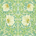 Обои Morris & Co — Pimpernel — Weld/Leaf Green — 217063