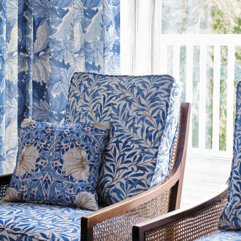 Ткань Morris & Co — Pimpernel — Woad — 226901