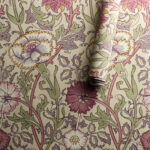 Обои Morris & Co — Pink & Rose — Manilla/White — 212566