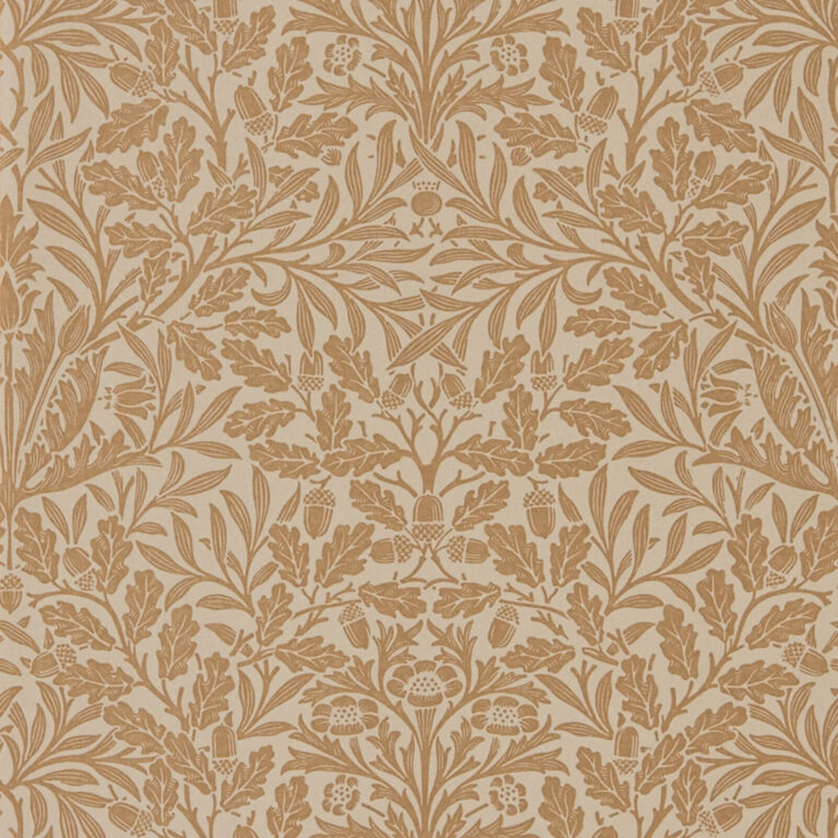 Обои Morris & Co — Pure Acorn — Gilver/Copper — 216041