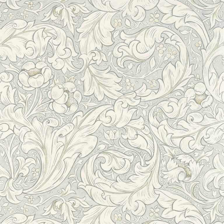 Обои Morris & Co — Pure Bachelors Button — Grey Blue — 216554