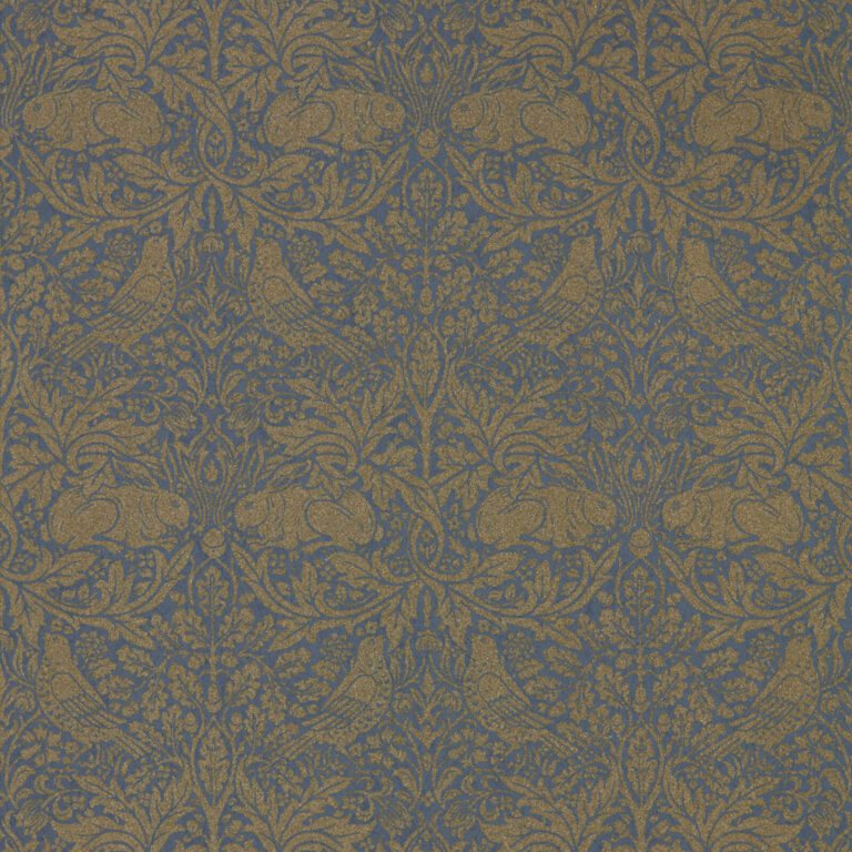 Обои Morris & Co — Pure Brer Rabbit — Ink/Gold — 216530