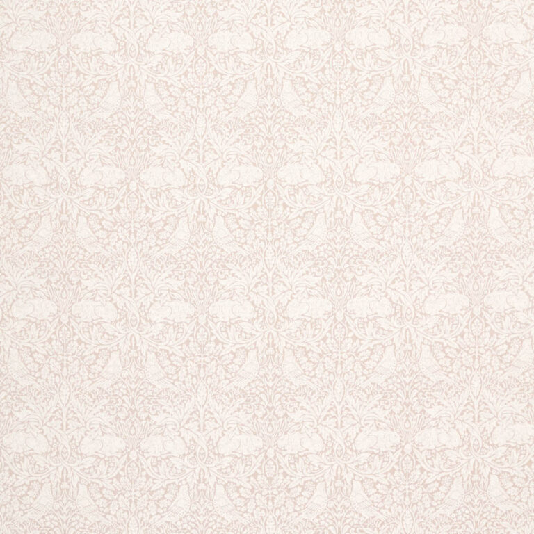 Ткань Morris & Co — Pure Brer Rabbit Weave — Faded Sea Pink — 236628