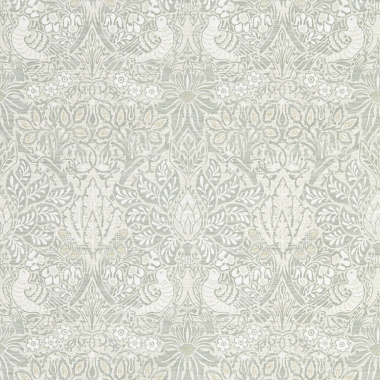 Обои Morris & Co — Pure Dove & Rose — Grey Blue — 216522