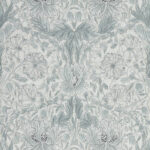 Обои Morris & Co — Pure Honeysuckle & Tulip — Cloud Grey — 216524
