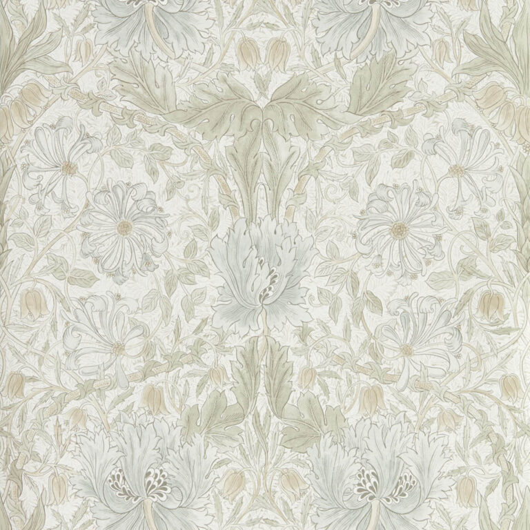 Обои Morris & Co — Pure Honeysuckle & Tulip — Linen — 216526