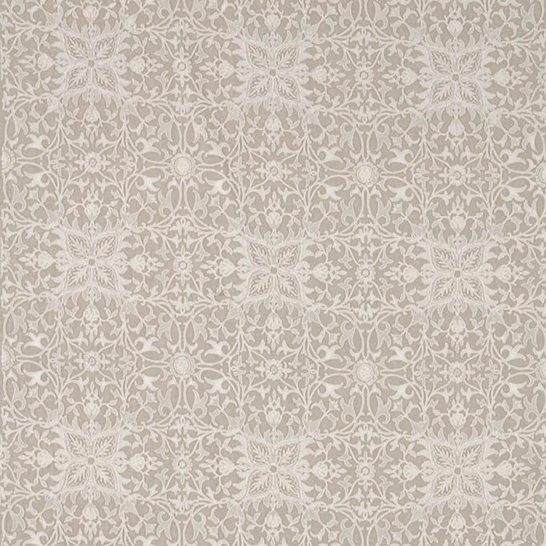 Ткань Morris & Co — Pure Net Ceiling Embroidery — Flax — 236076