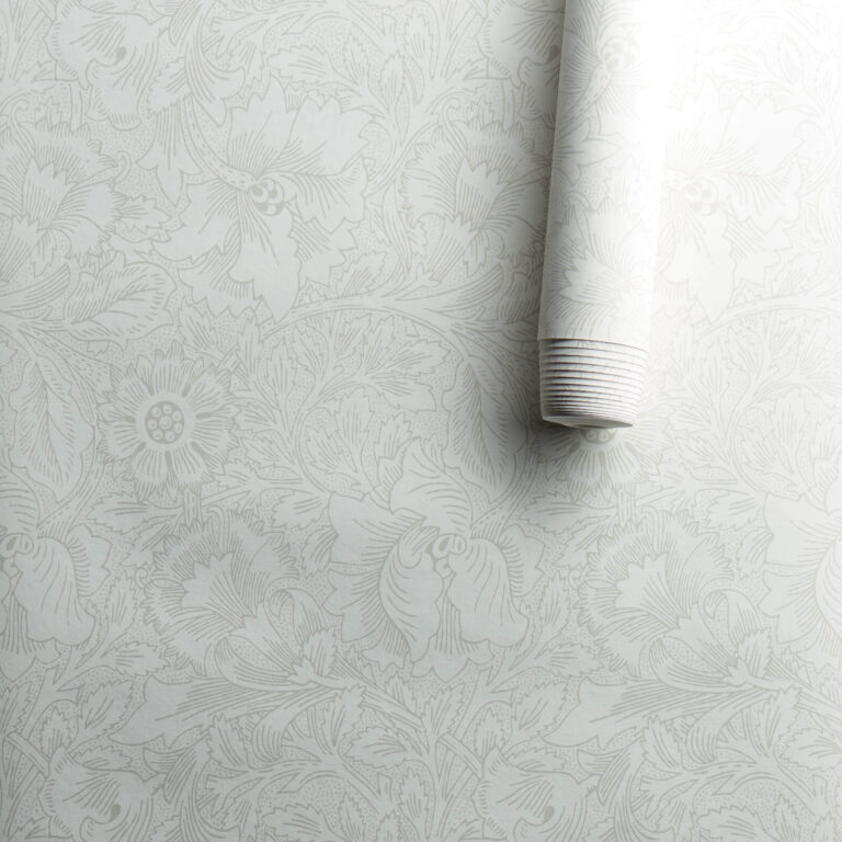 Обои Morris & Co — Pure Poppy — Ecru/Stone — 216034