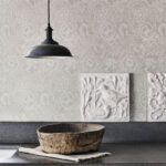 Обои Morris & Co — Pure Poppy — Ecru/Stone — 216034