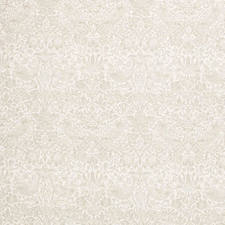 Тюль Morris & Co — Pure Strawberry Thief Sheer Wide Width — Linen — 227298