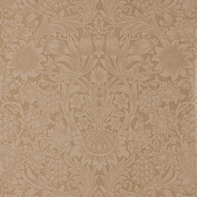Обои Morris & Co — Pure Sunflower — Copper/Russet — 216046