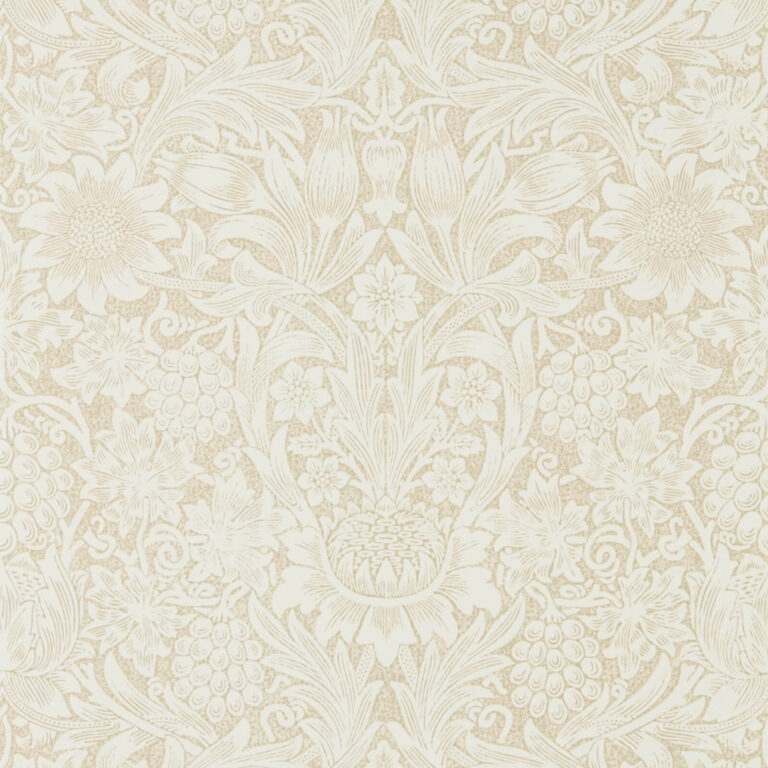 Обои Morris & Co — Pure Sunflower — Parchment/Gold — 216047