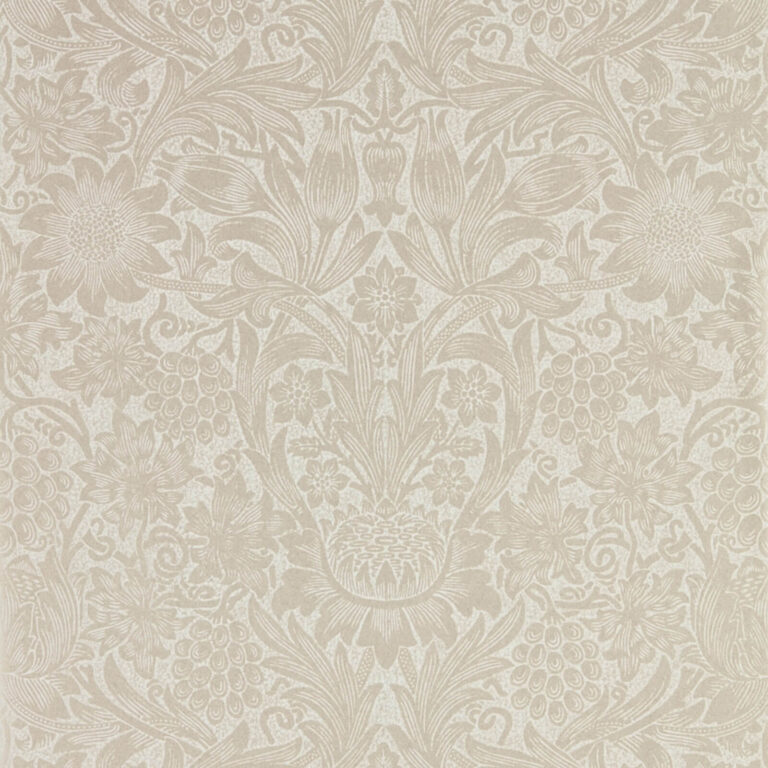 Обои Morris & Co — Pure Sunflower — Pearl/Ivory — 216048