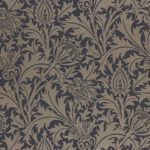 Обои Morris & Co — Pure Thistle — Black Ink — 216549