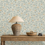 Обои Morris & Co — Scroll — Loden/Slate — 210362