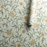 Обои Morris & Co — Scroll — Thyme/Pear — 210365