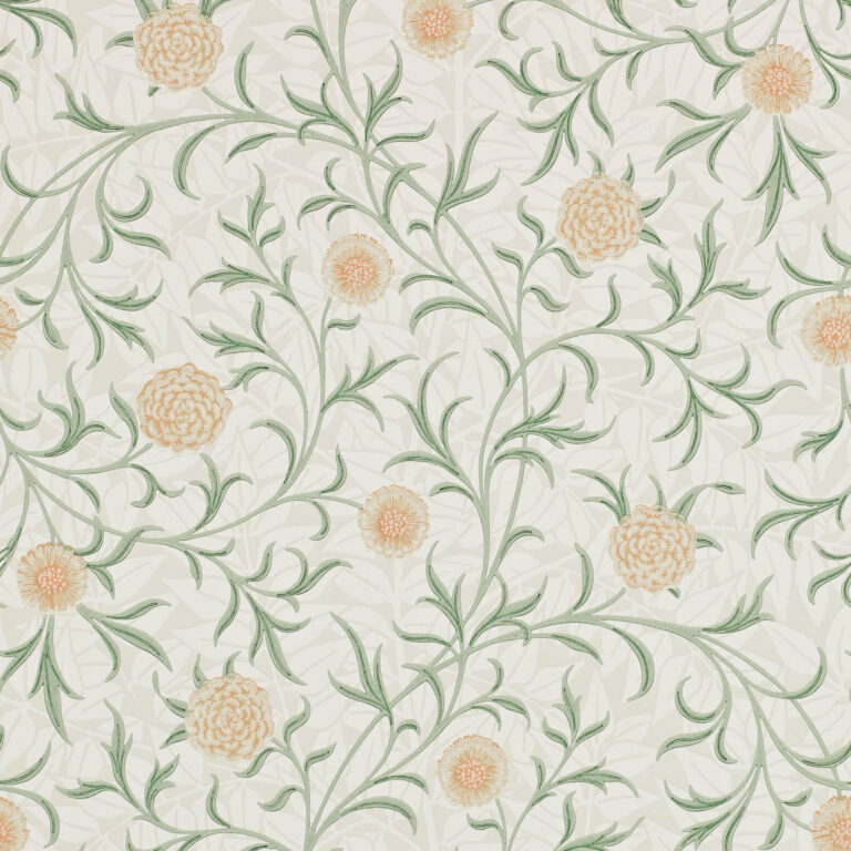 Обои Morris & Co — Scroll — Thyme/Pear — 210365