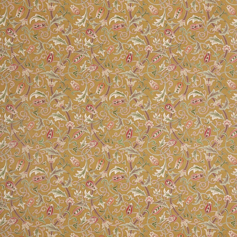 Ткань Morris & Co — Scrolling Tulip — Gold — 227361