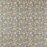 Ткань Morris & Co — Scrolling Tulip — Slate/Apricot — 227360